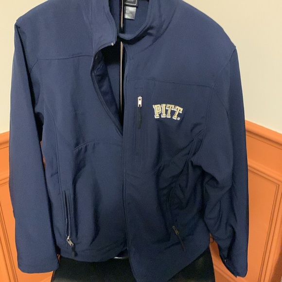 Campus Collection Pitt Panther Menx XLarge Wind Rain Resistant Jacket Coat - Picture 2 of 6